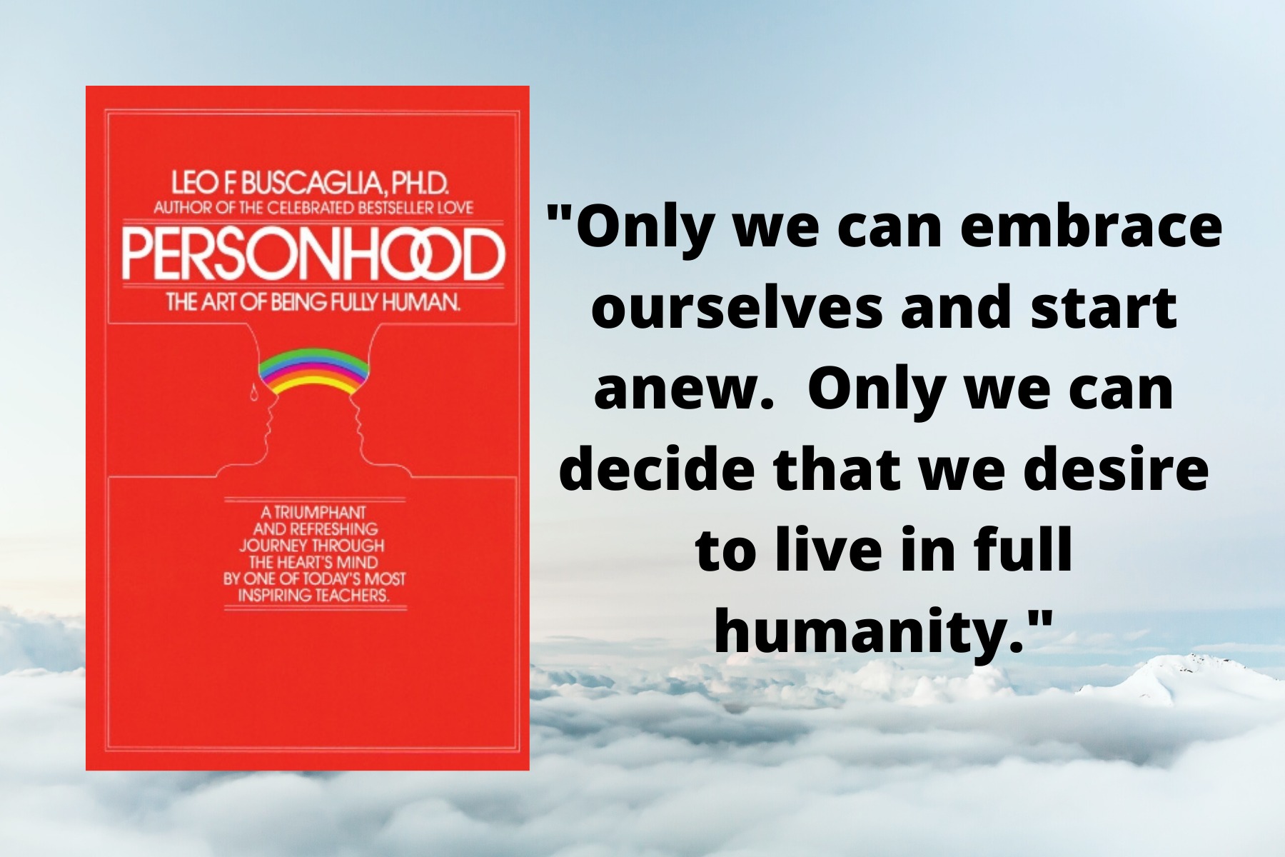 Pastor’s Book Club News - Personhood: The Art of Being Fully Human